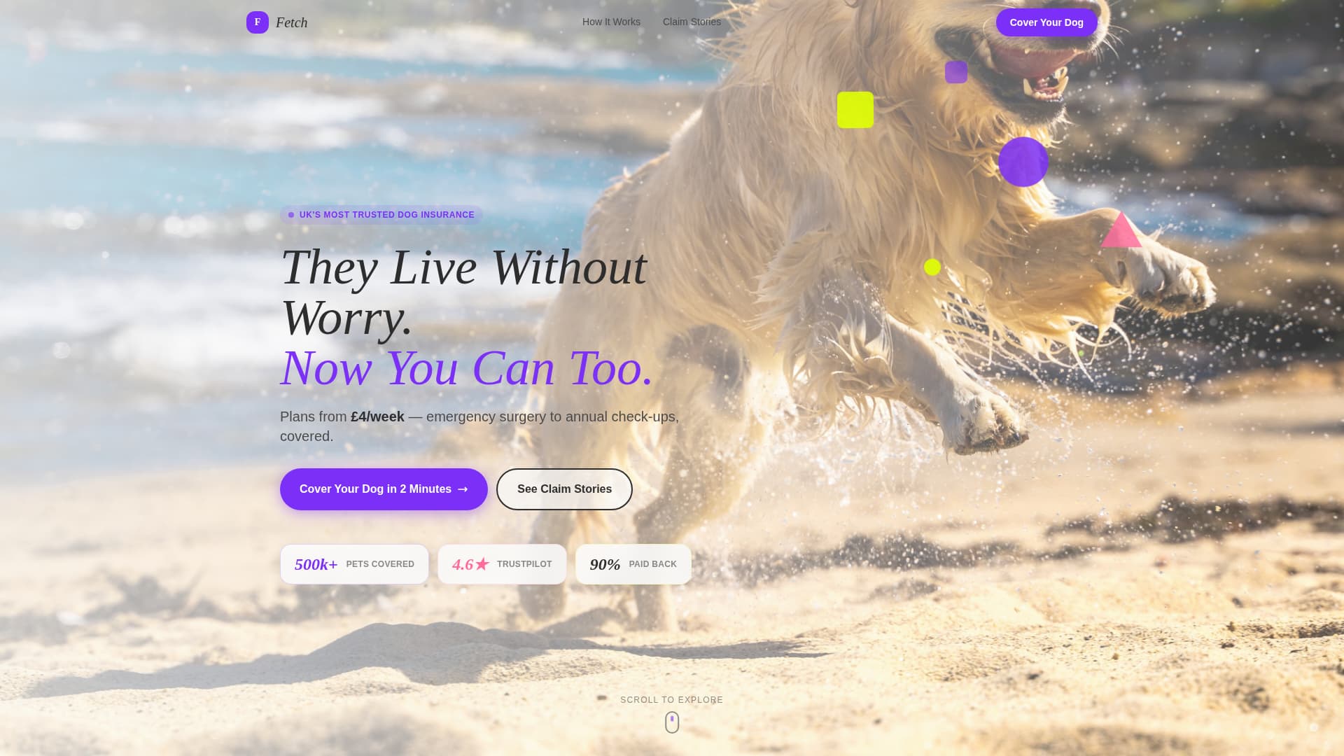 Dog Advanced Professional Website Template
