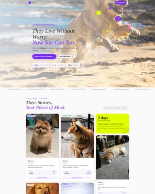 Dog Advanced Professional Website Template