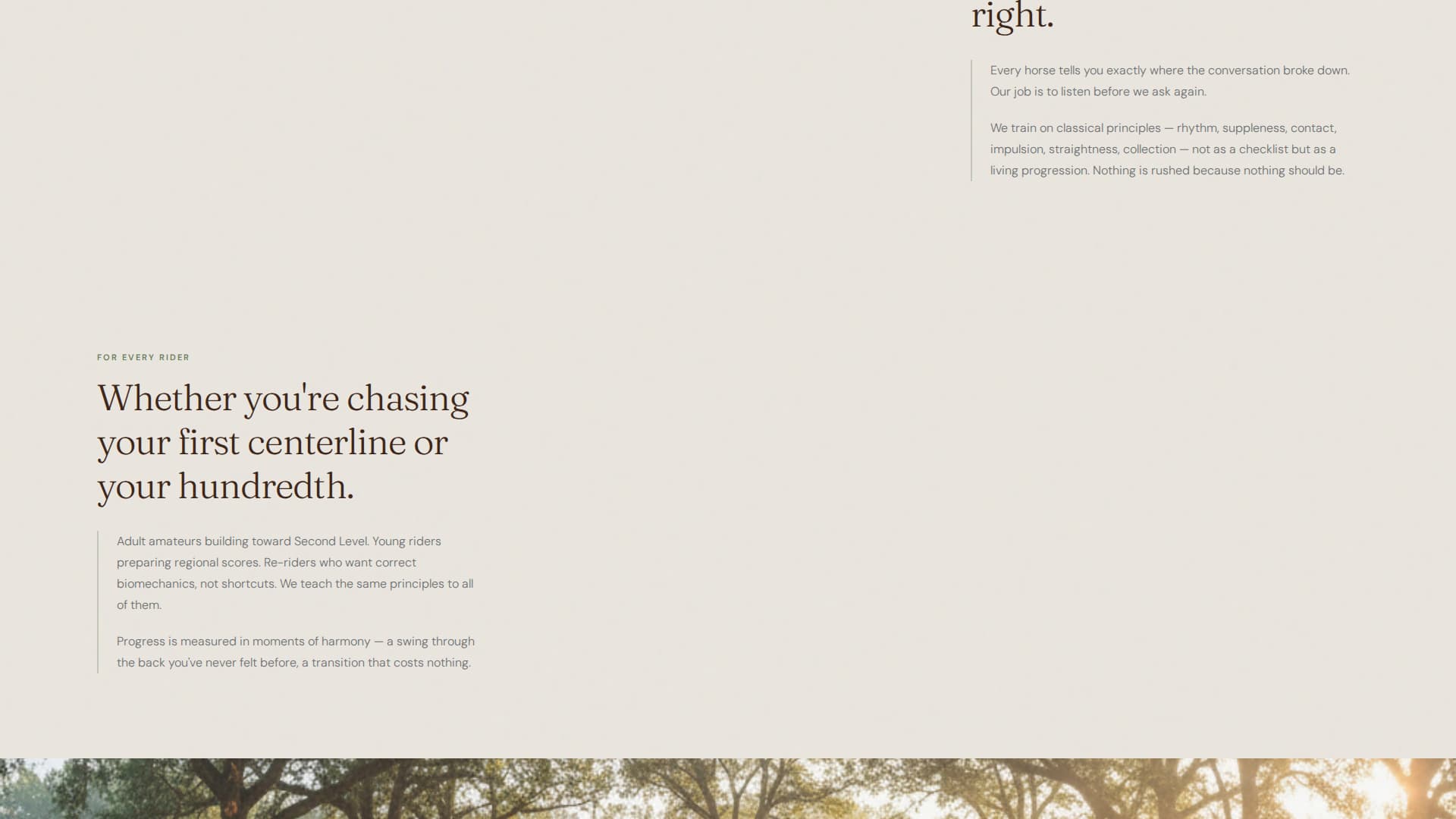 Horse & Equestrian Booking Website Template