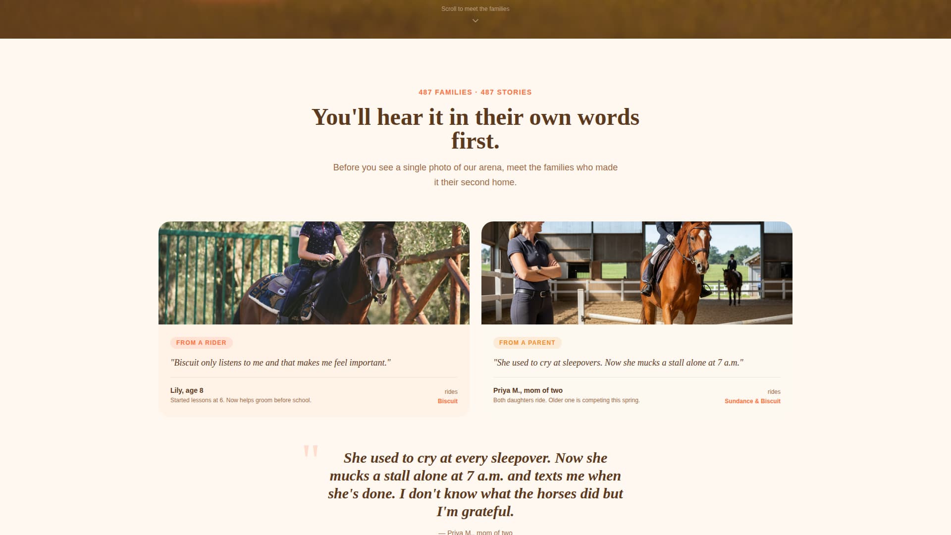 Horse & Equestrian Reviews Website Template