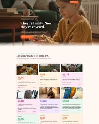 Scales - Vibrant Exoticpet Landing Page Template