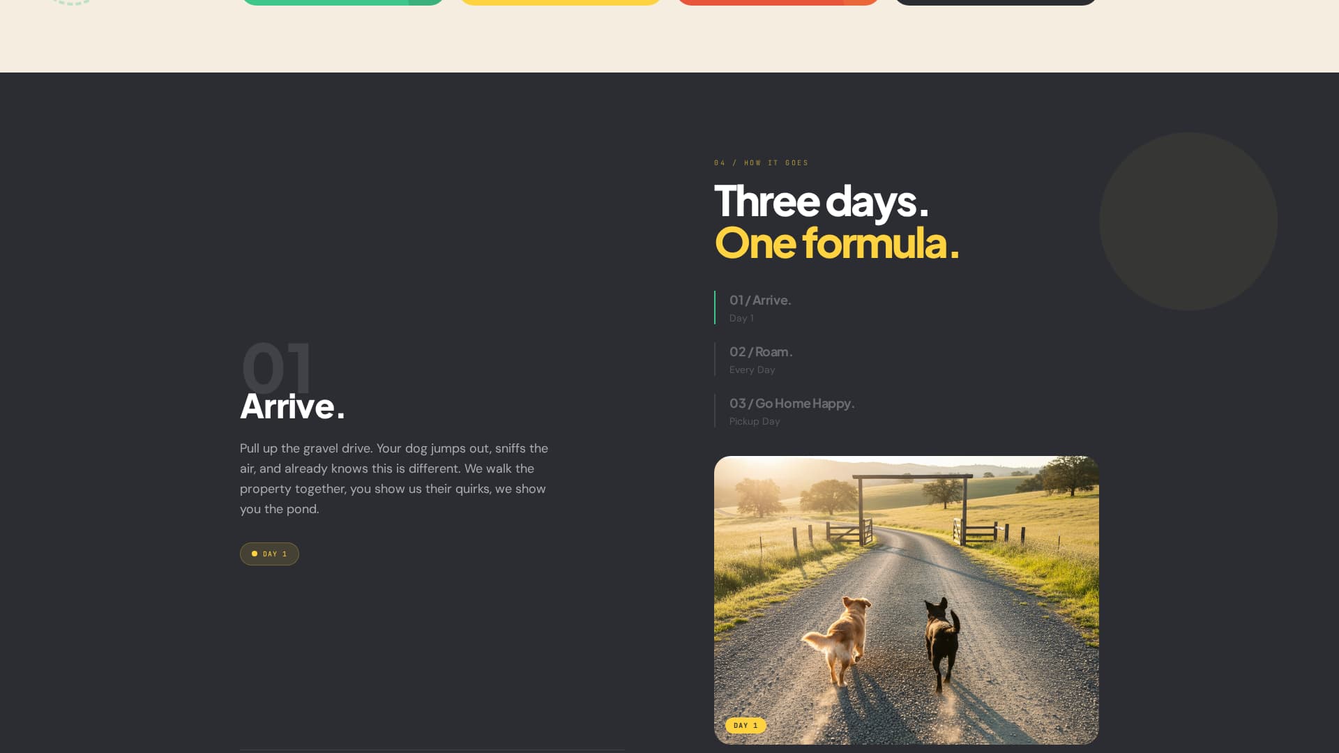 Pet Boarding & Daycare Specialist Booking Website Template