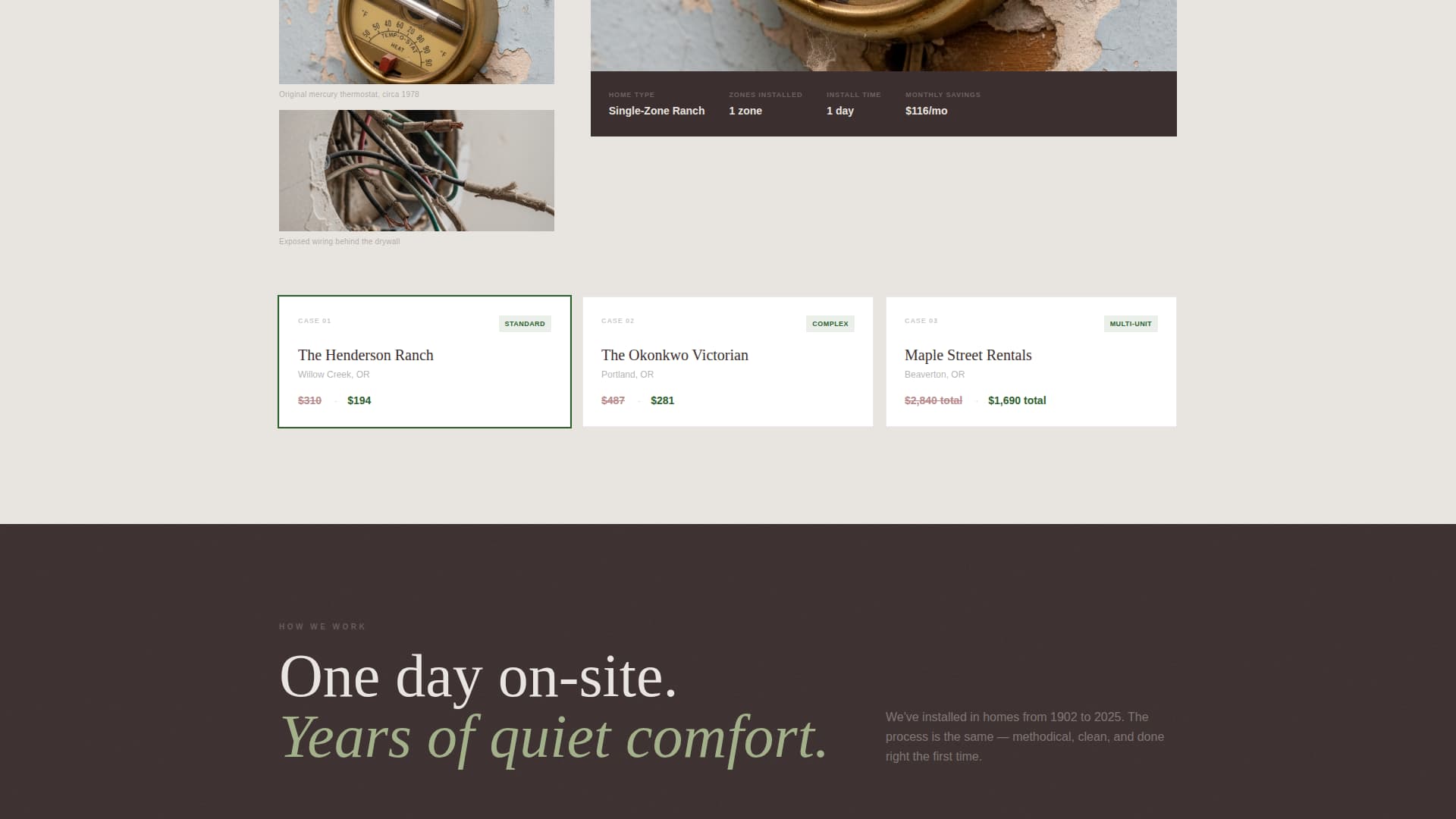 Thermos - Intelligent Thermostat Landing Page Template