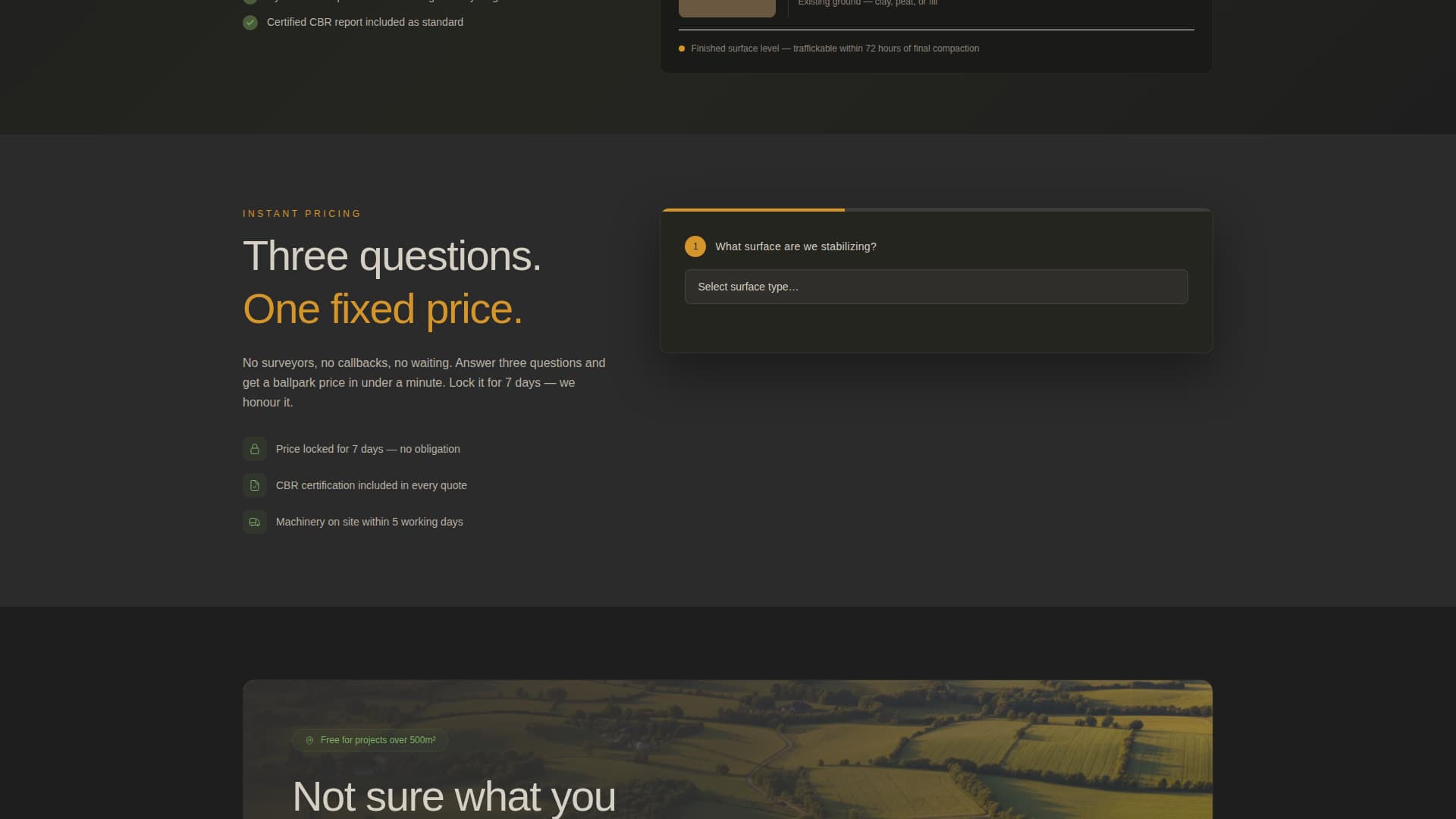 Stabilize - Trusted Soil Stabilization Landing Page Template