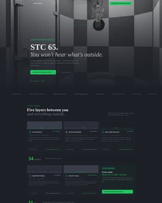 Isolate - Precision Soundproofing Landing Page Template