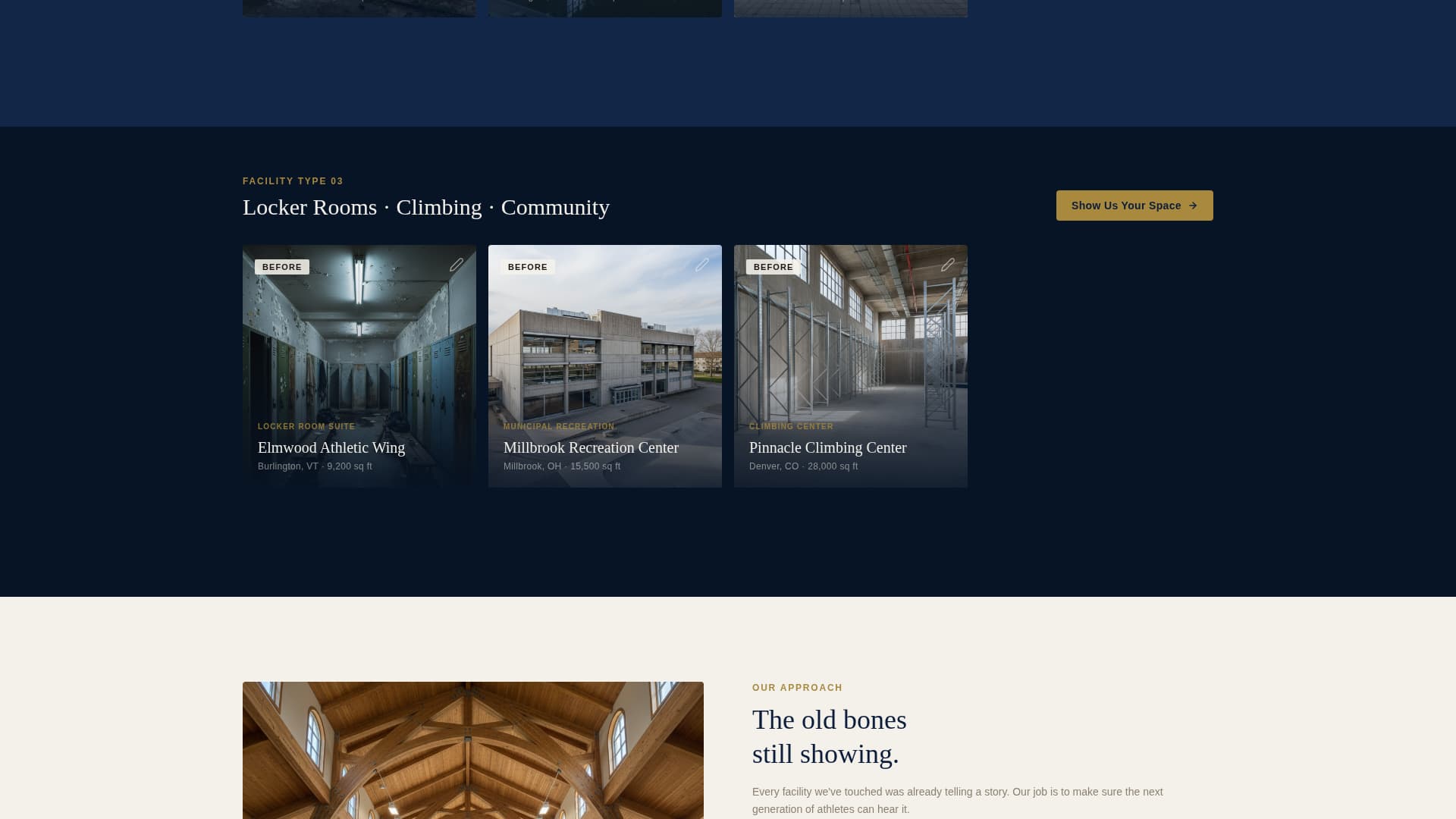 Fieldhouse - Transformative Sports Facility Landing Page Template