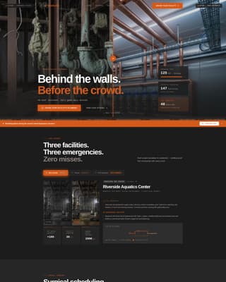 Mainline - Proven Sportsfacility Landing Page Template