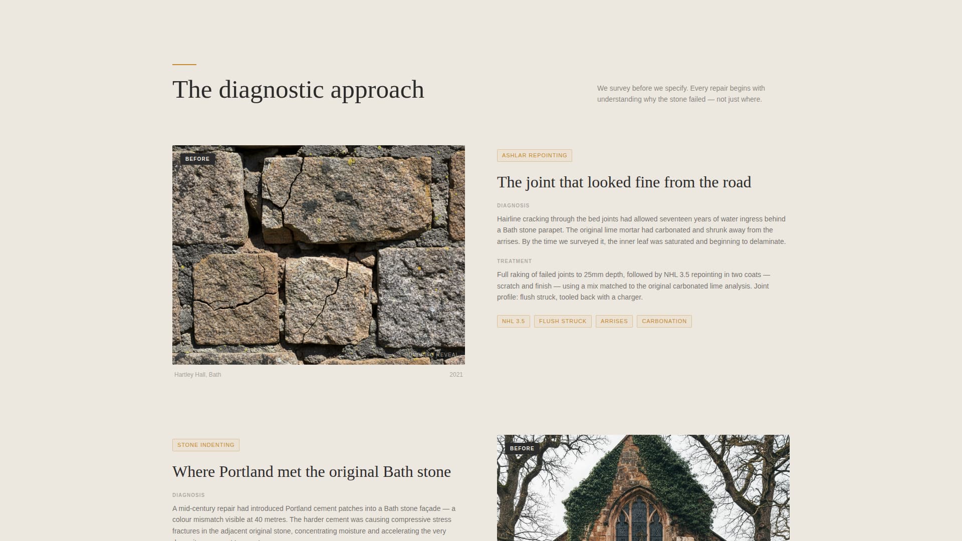 Repoint - Trusted Restoration Landing Page Template