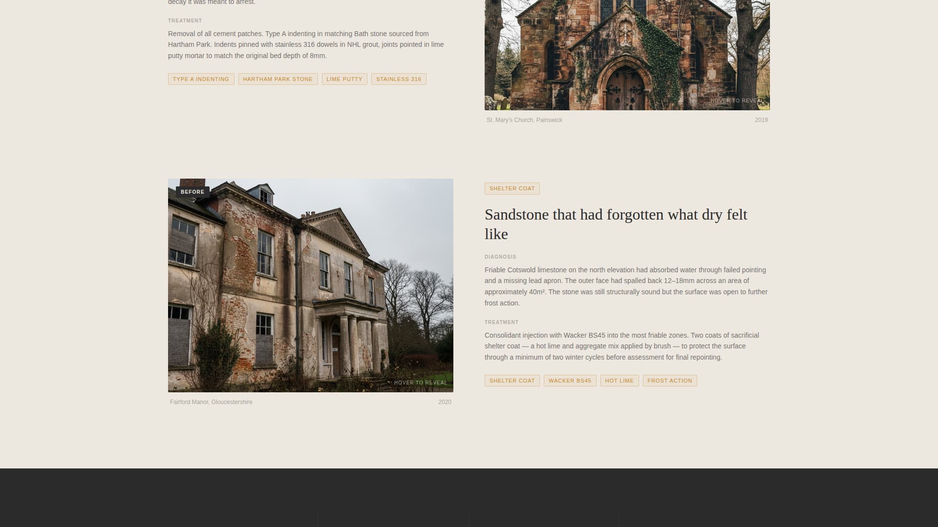 Repoint - Trusted Restoration Landing Page Template