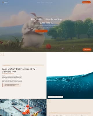 Quarry - Trusted Stone Fabricator Landing Page Template