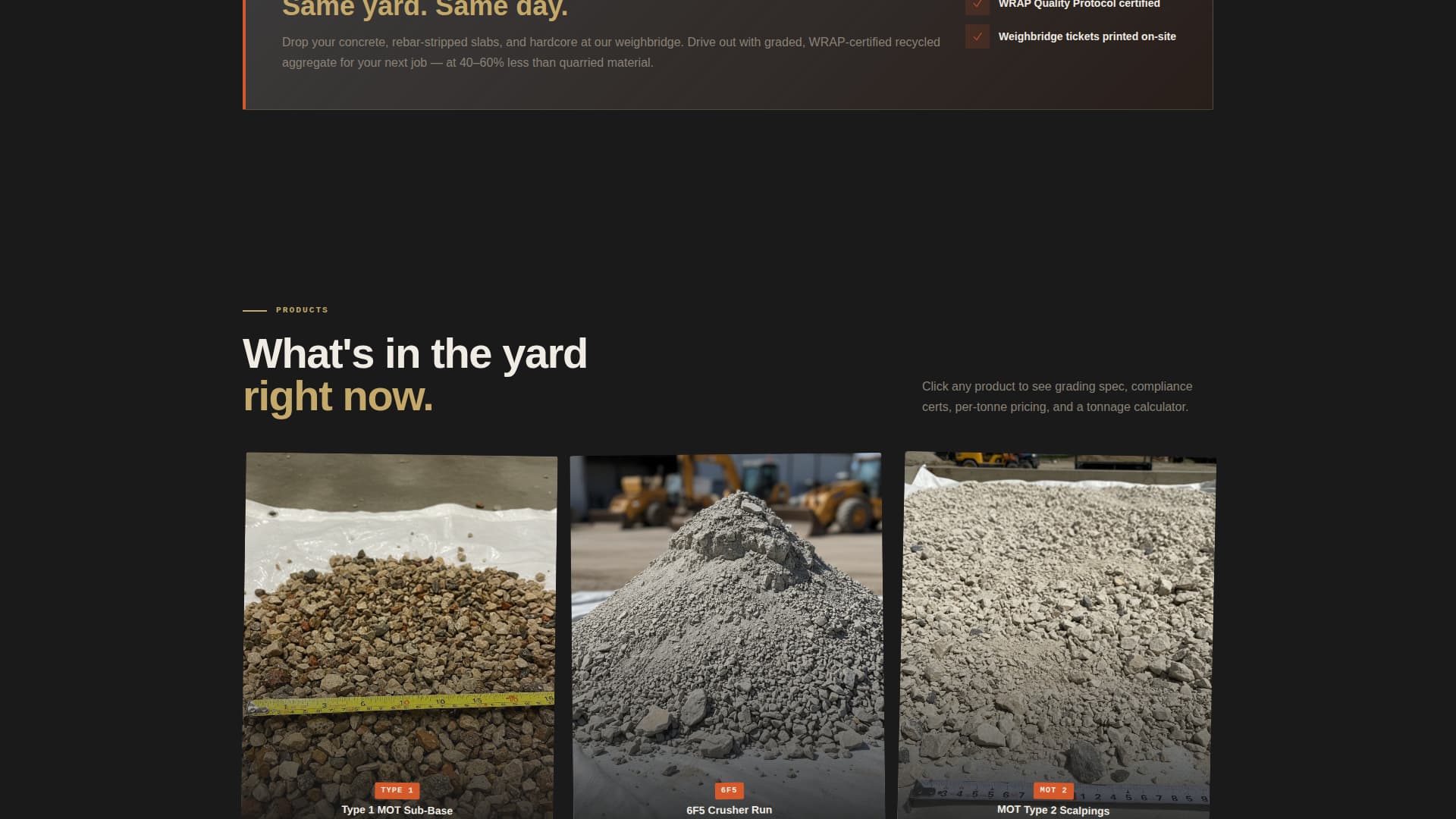 Crush - Reliable Recycler Landing Page Template