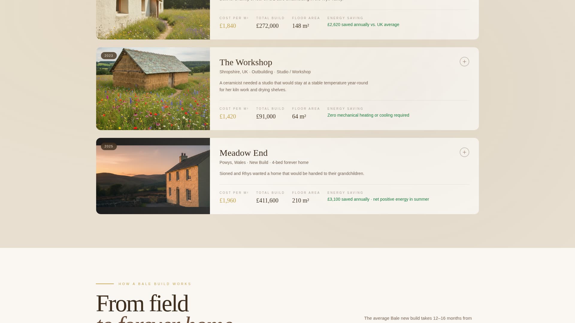 Bale - Handcrafted Construction Landing Page Template