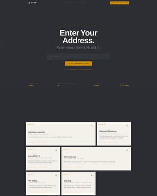 Grout - Precision Tile Installation Landing Page Template