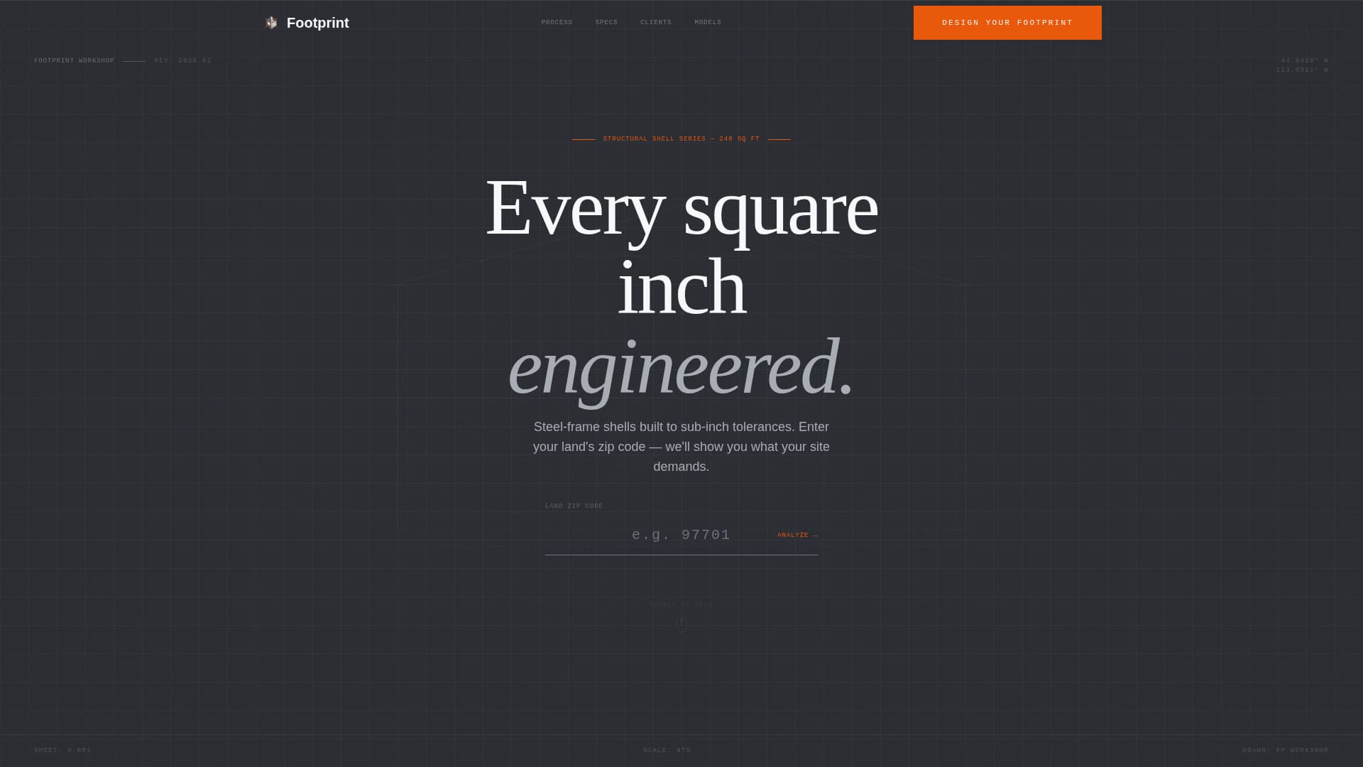 Tiny Home Builder Website Template
