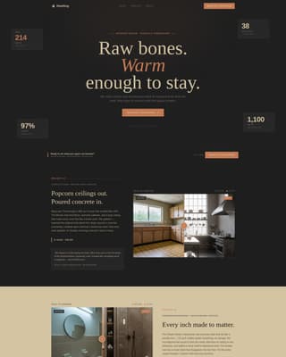 Dwelling - Bold Condo Landing Page Template