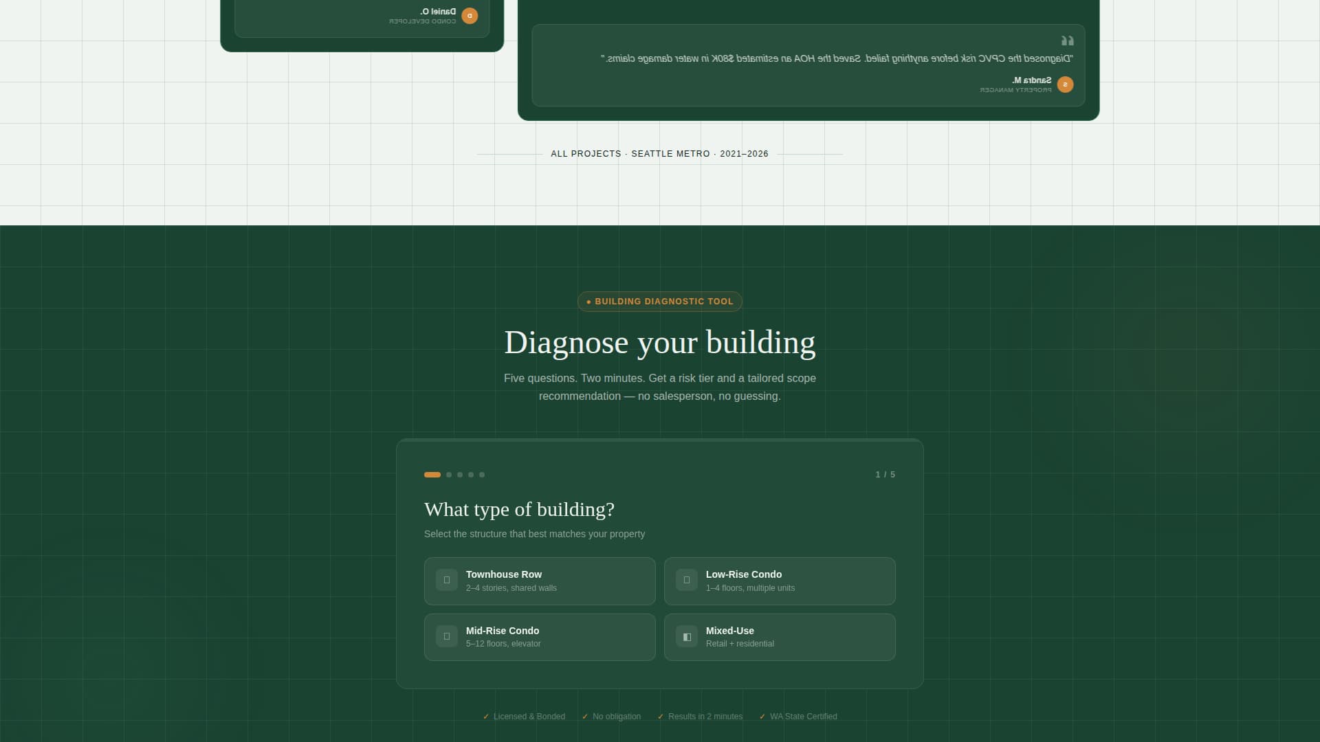 Mainline - Precision Condo Plumbing Landing Page Template