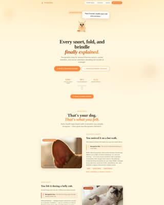 Frenchie - Trusted Genetics Landing Page Template