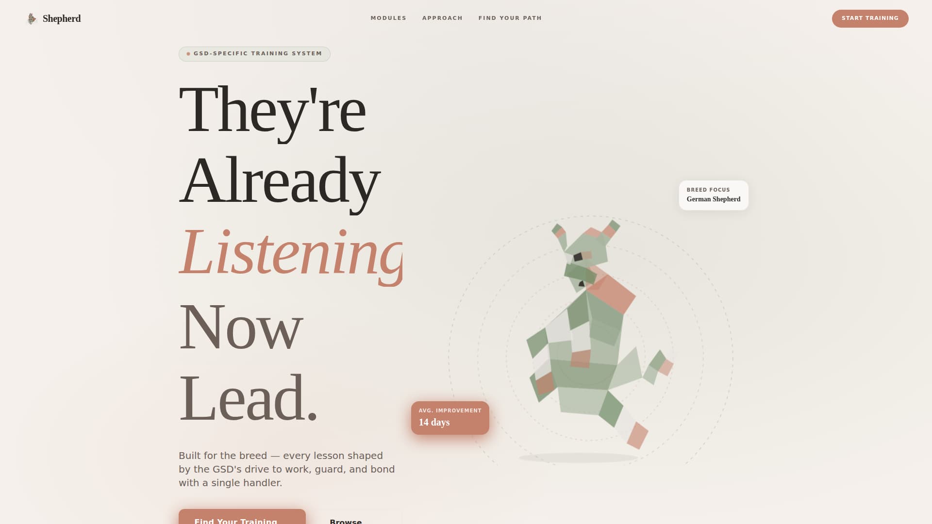 Dog Complete Professional Website Template
