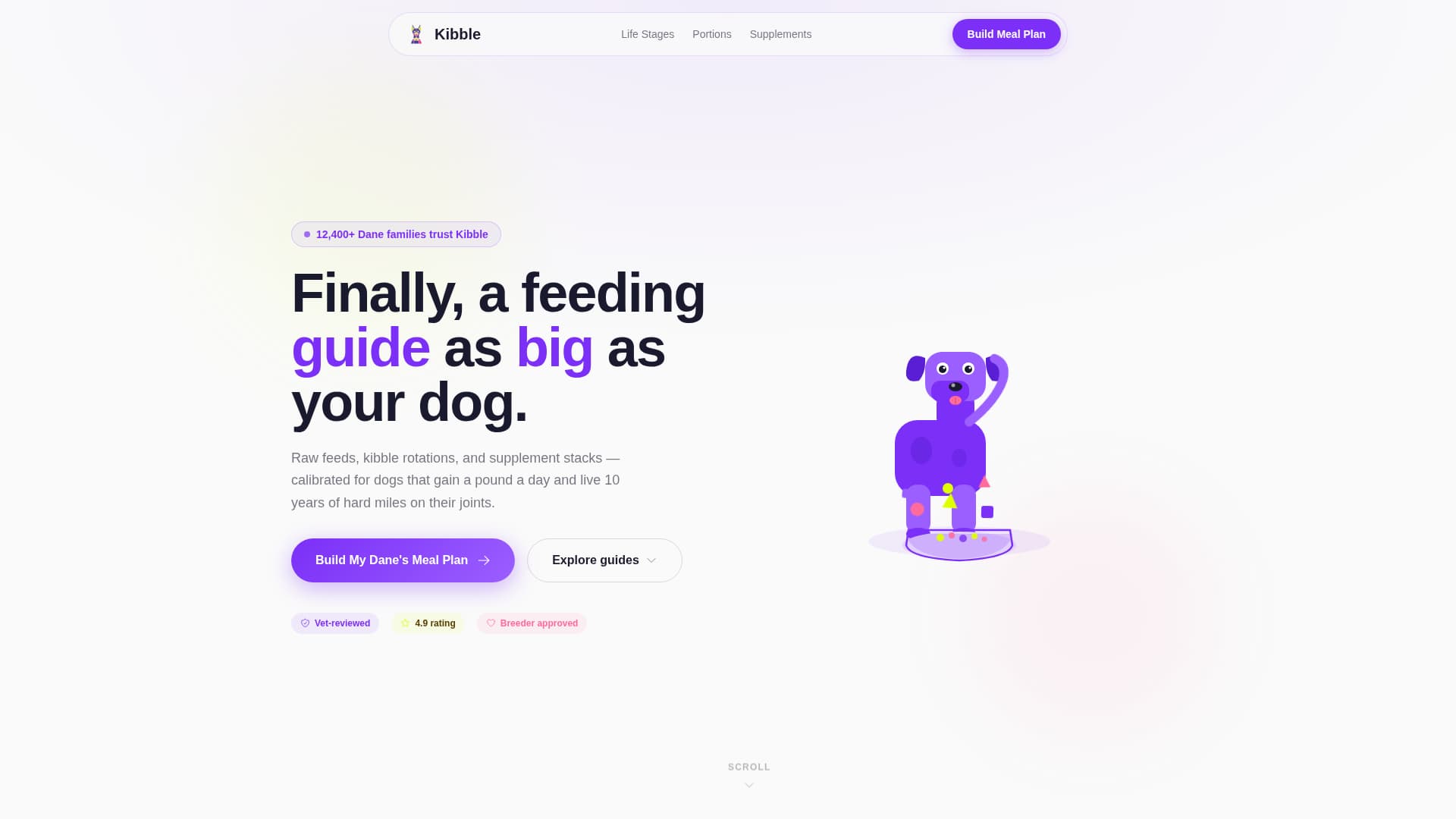 Great - Modern Dane Landing Page Template