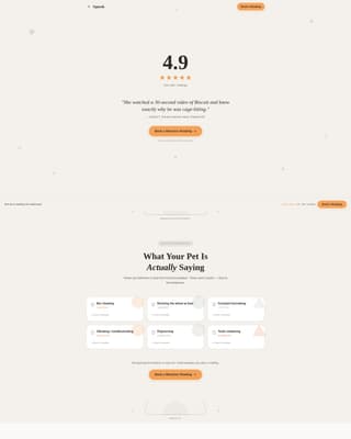 Squeak - Playful Pocketpet Landing Page Template