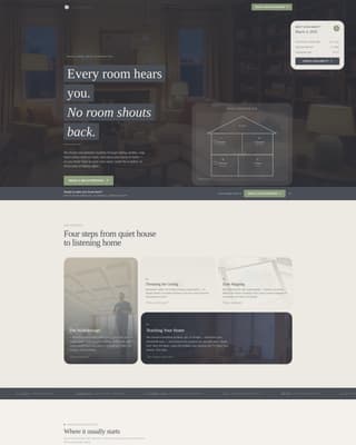 Voice Home - Seamless Automation Landing Page Template