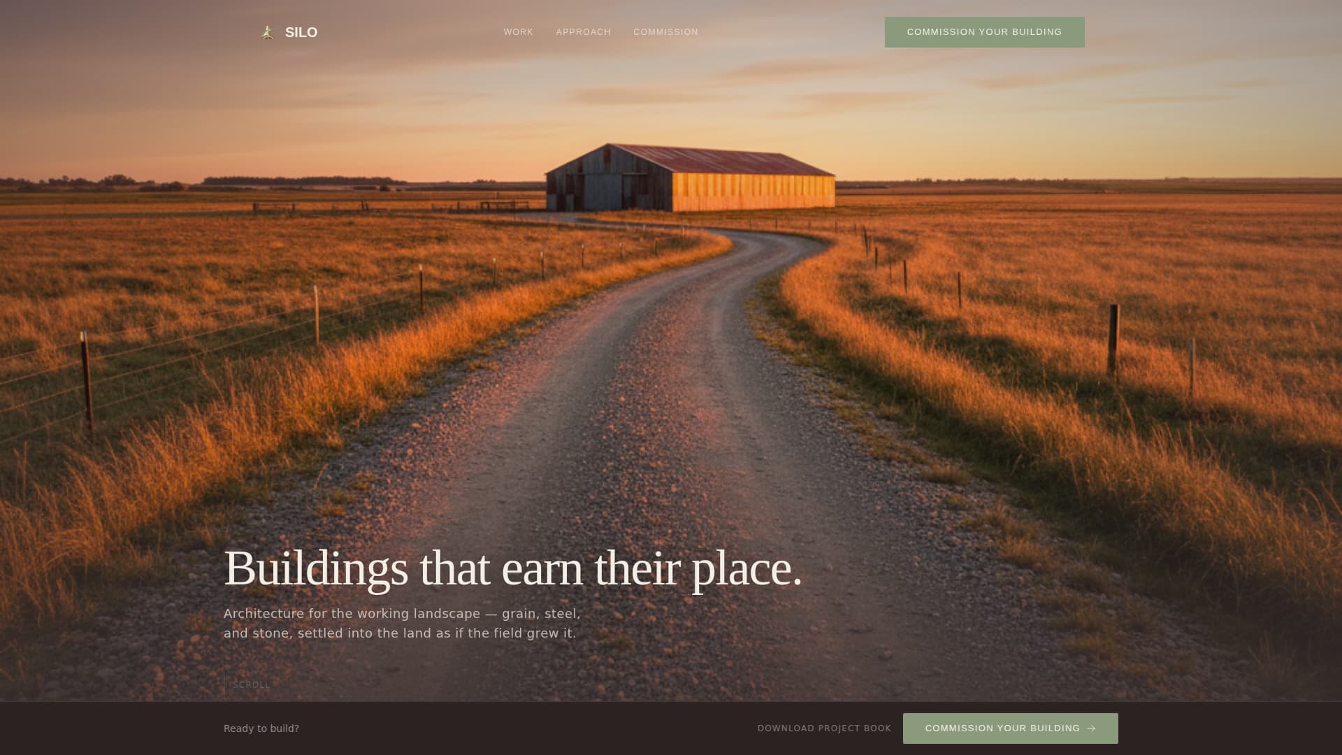 Silo - Reverent Warehouse Landing Page Template
