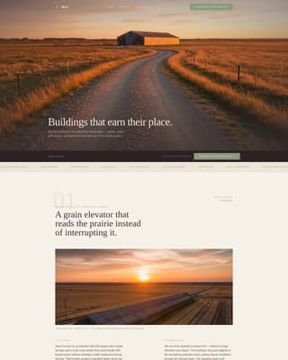Silo - Reverent Warehouse Landing Page Template