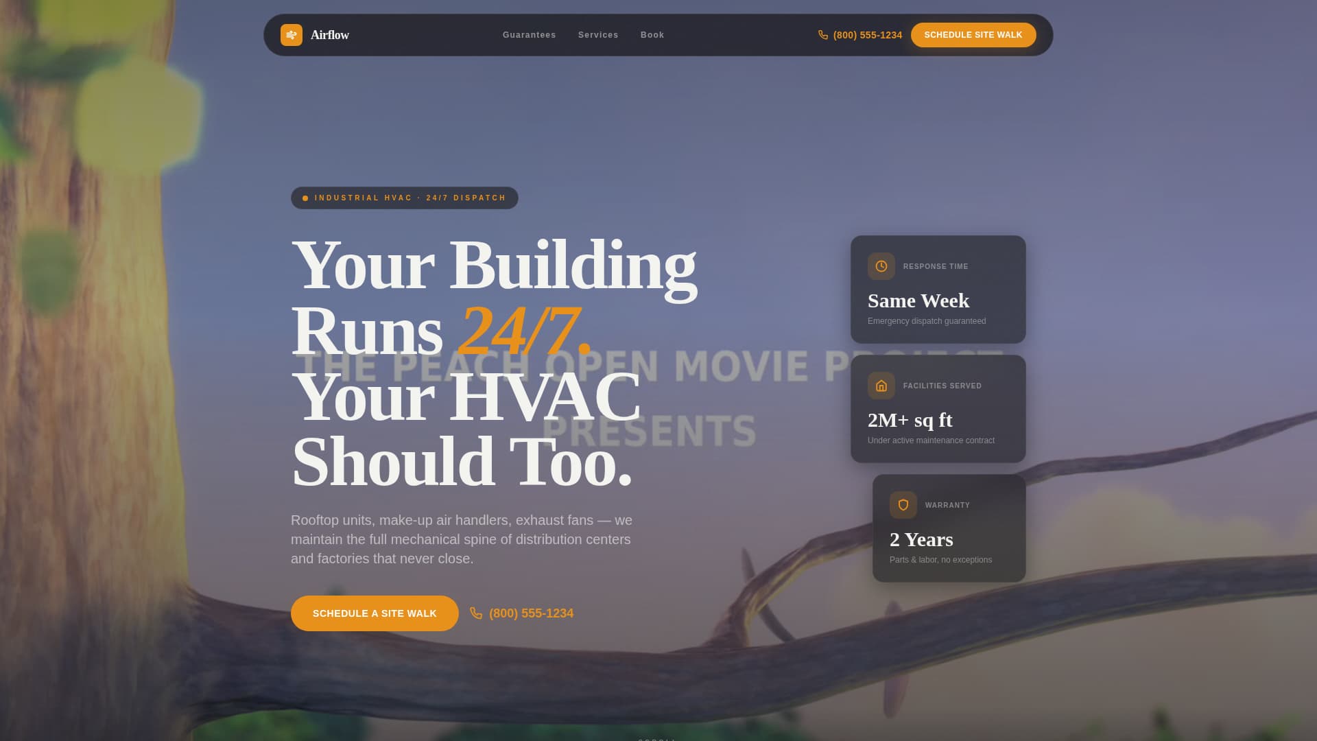 Warehouse - Modern & Landing Page Template