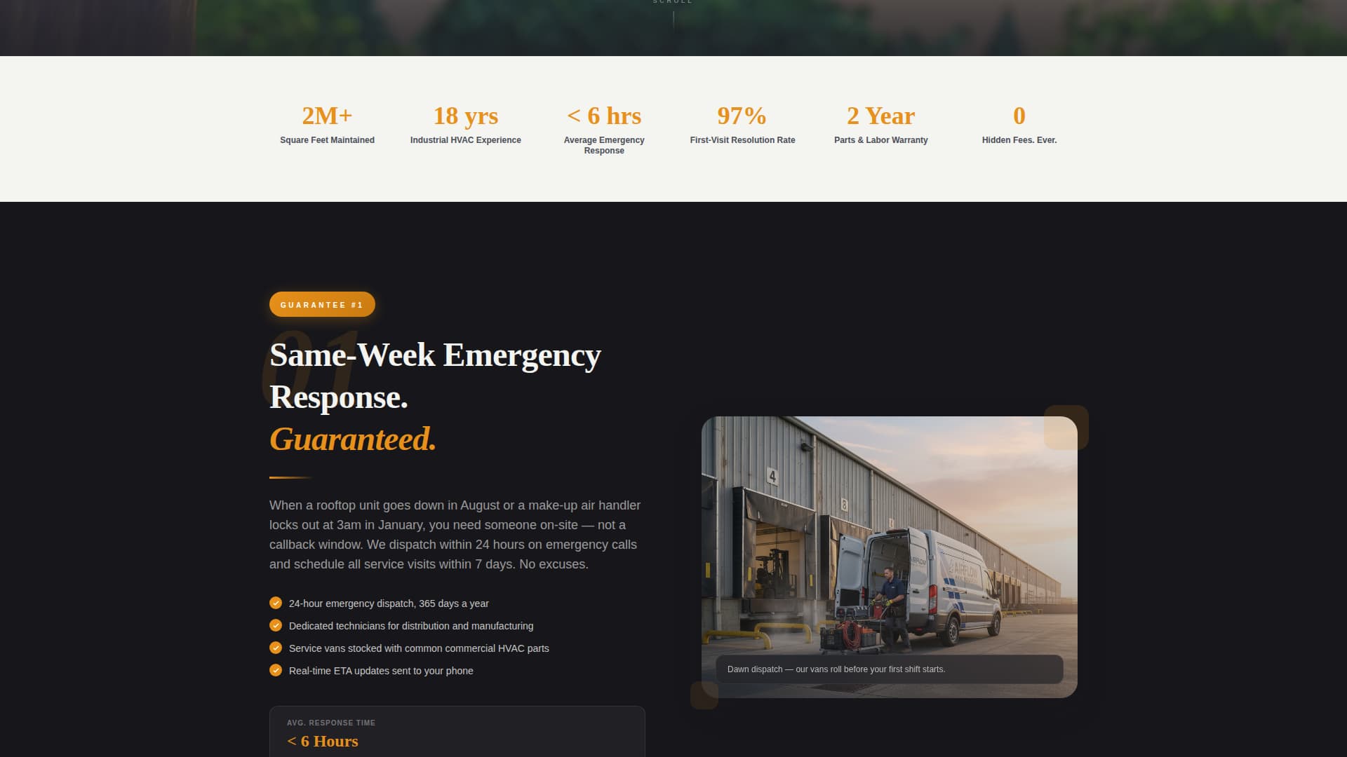 Warehouse - Modern & Landing Page Template