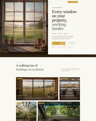 Tint - Precision Windowfilm Landing Page Template