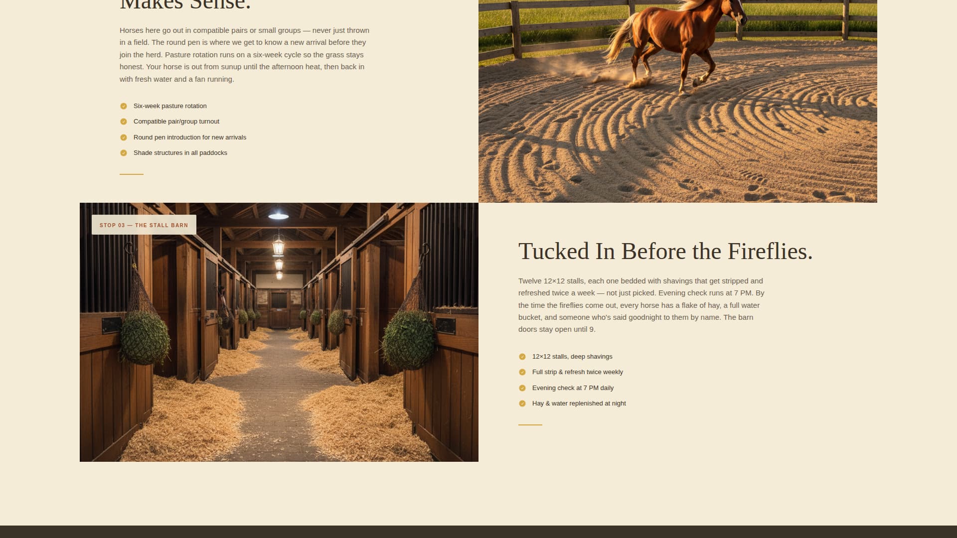 Paddock - Trusted Boarding Landing Page Template