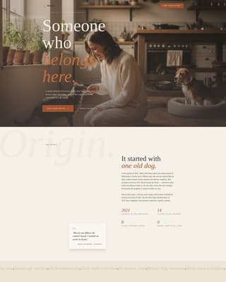 Hearth - Trusted Housesitting Landing Page Template