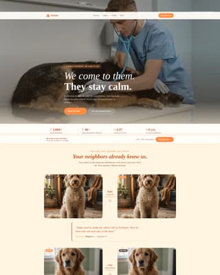 Groom - Trusted Mobilegrooming Landing Page Template