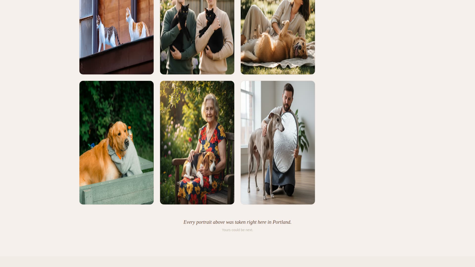 Pawprint - Heartwarming Petphotography Landing Page Template