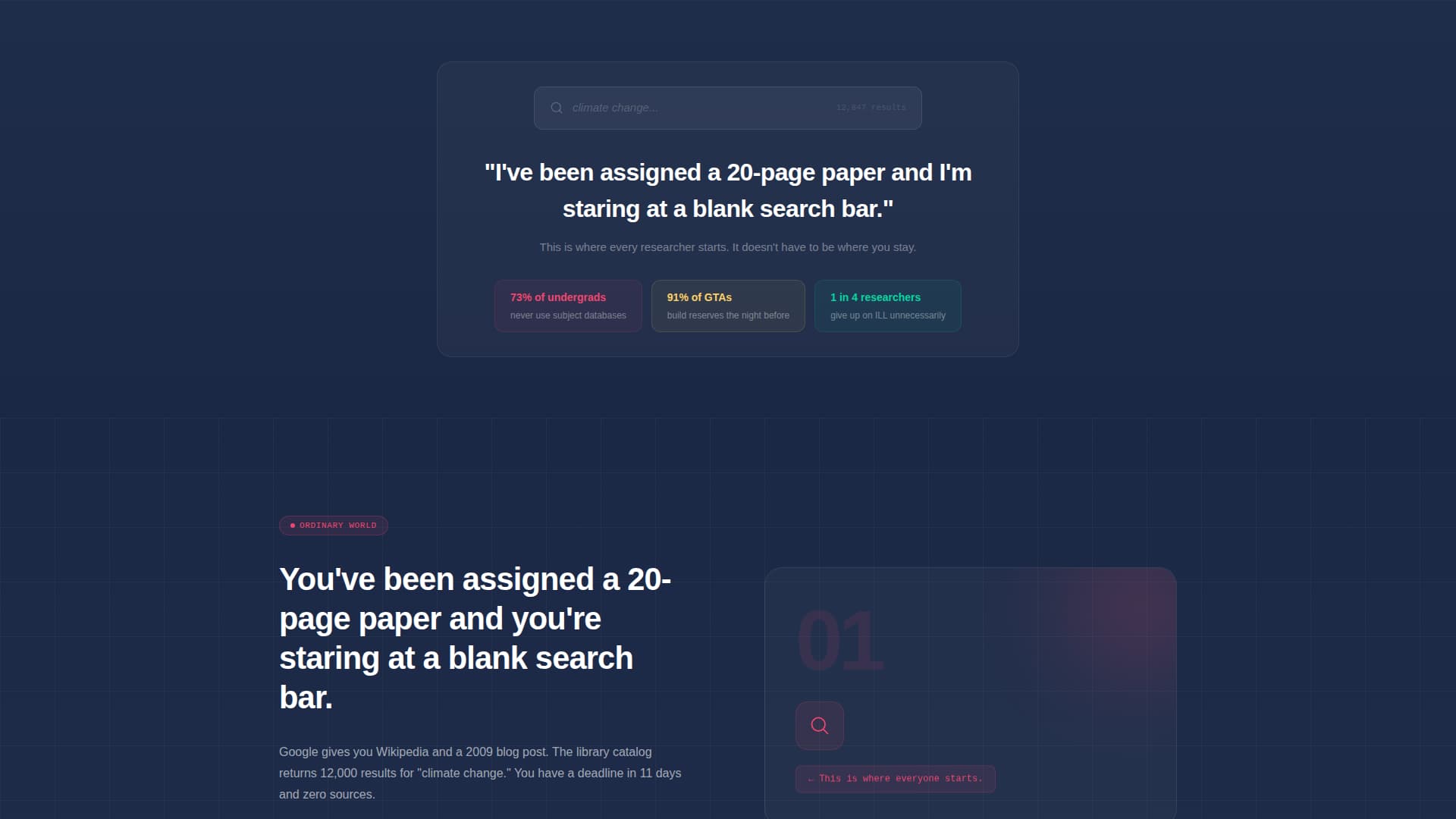 Stacks - Powerful Academic Landing Page Template