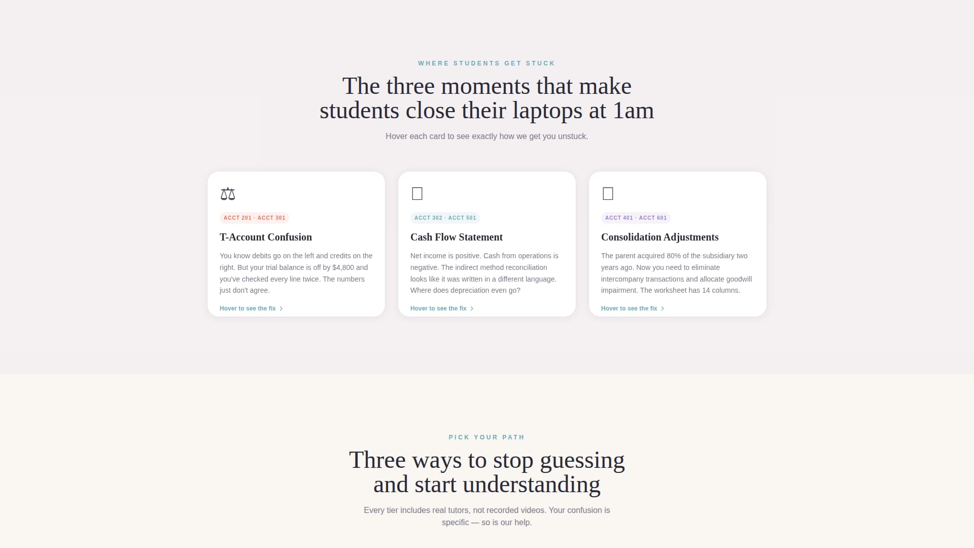 Ledger - Trusted Accountinghelp Landing Page Template