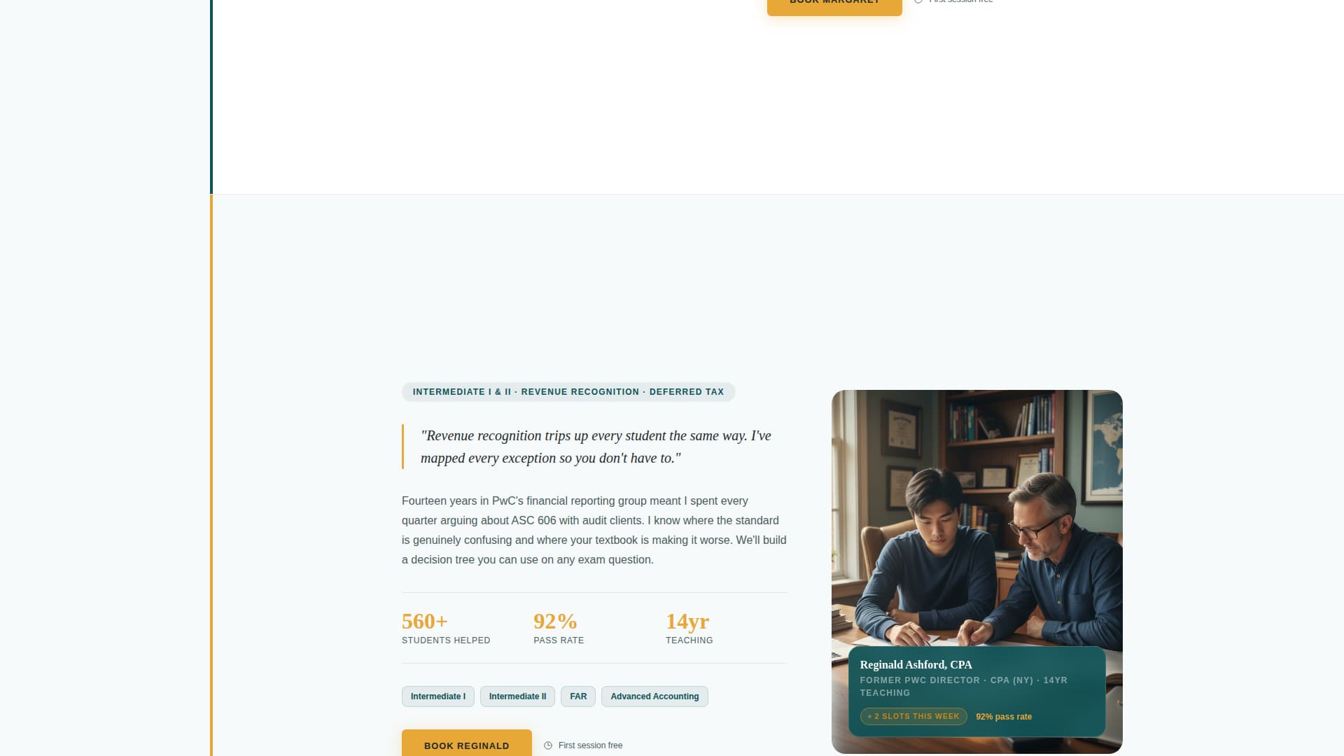 Balance — Trusted Accounting Services Landing Page Template