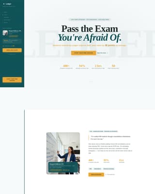 Balance — Trusted Accounting Services Landing Page Template