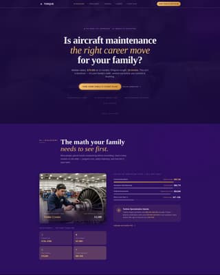 Torque - Familyfirst Aviation Landing Page Template