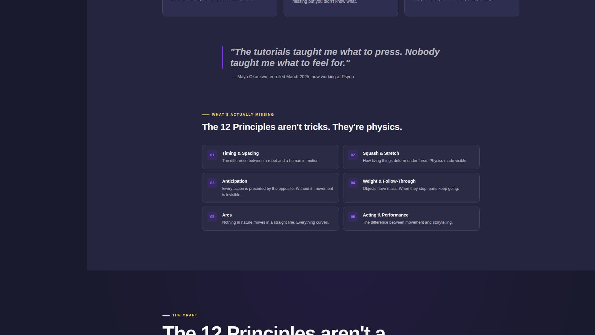 Animate - Dynamic Animationschool Landing Page Template