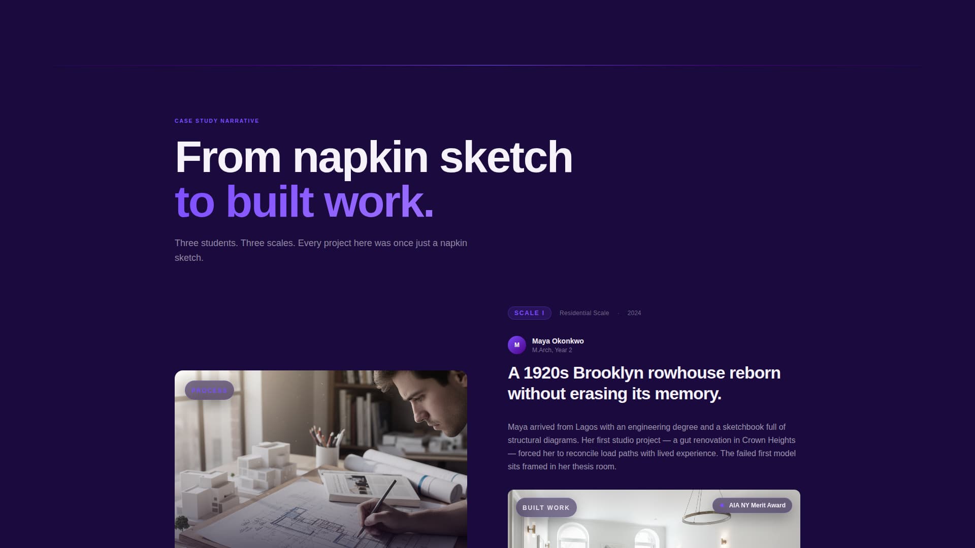 Architecture - Highconverting School Landing Page Template