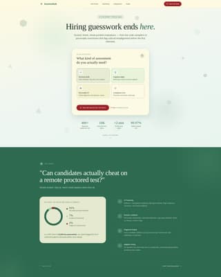 Assess - Powerful Edtech Landing Page Template