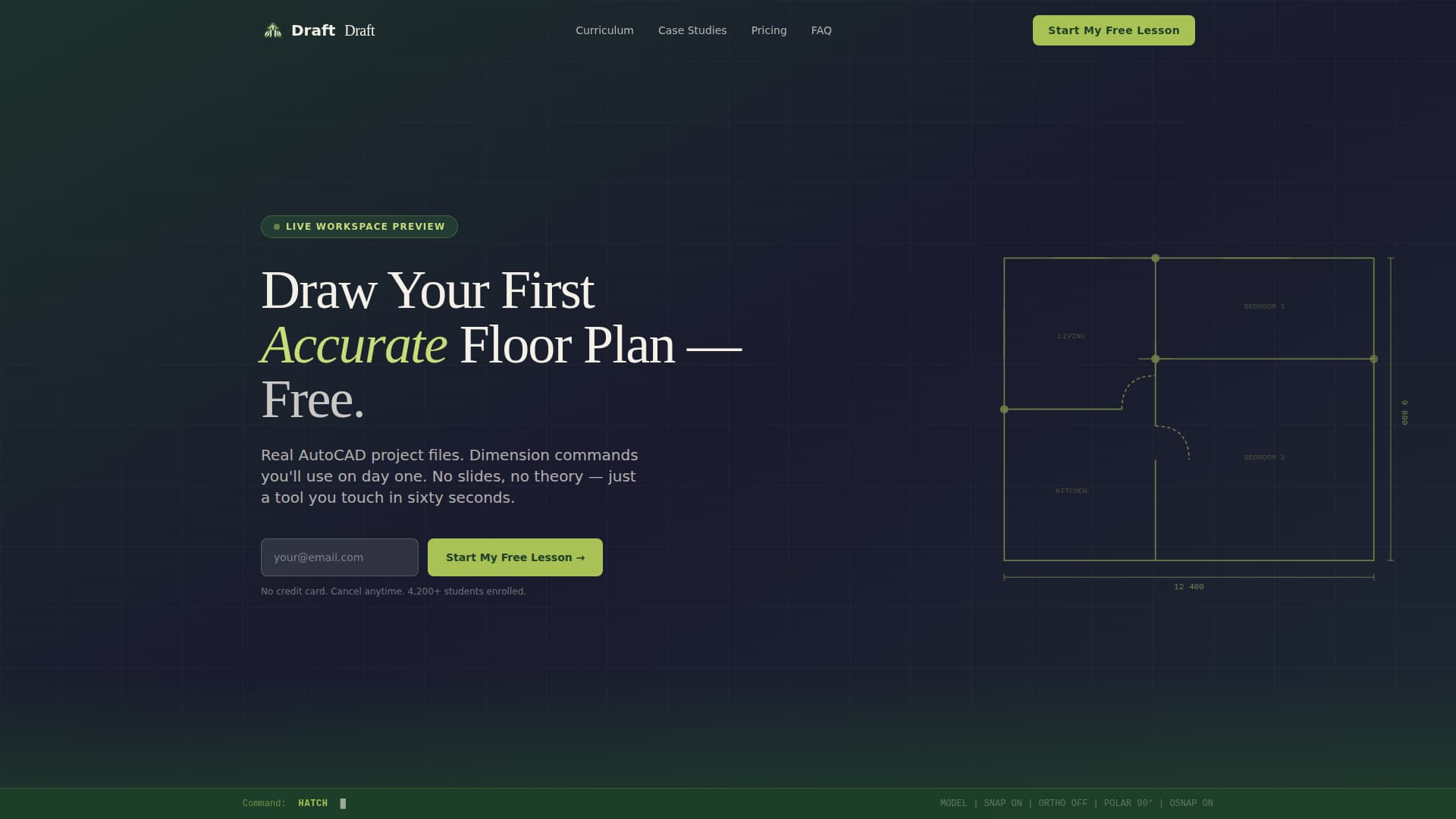 Draft - Precision CAD Landing Page Template