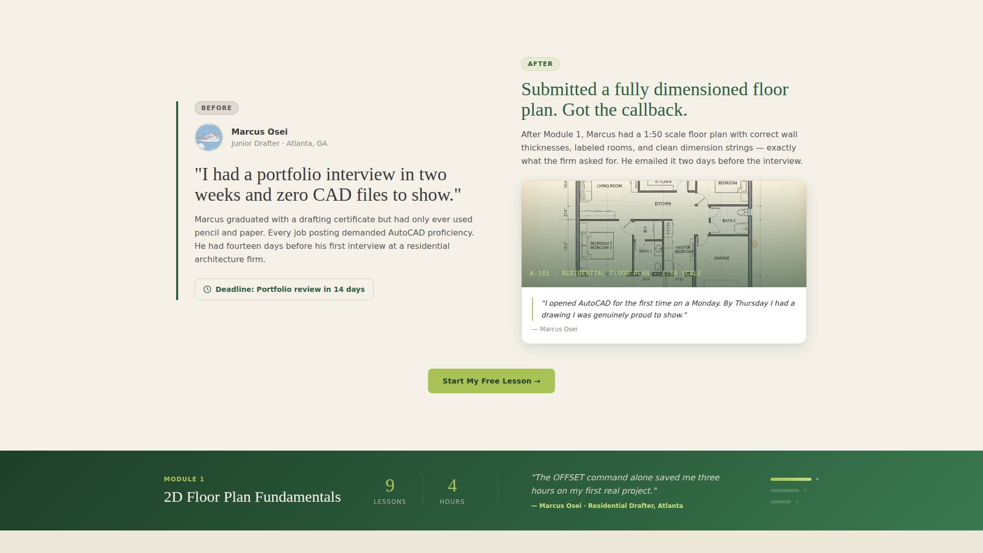 Draft - Precision CAD Landing Page Template