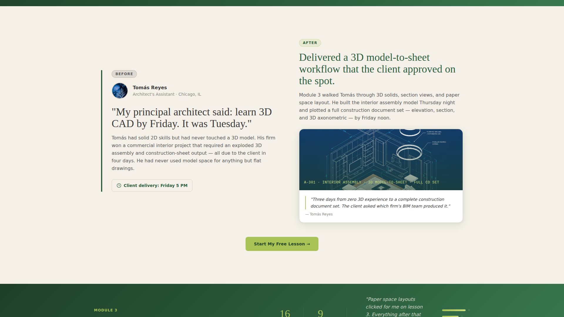 Draft - Precision CAD Landing Page Template