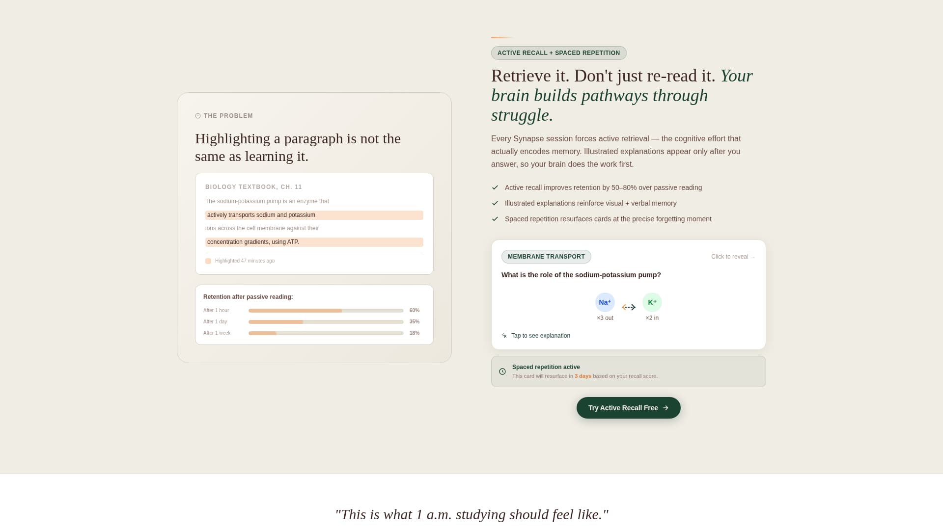 Synapse - Adaptive Biology Landing Page Template