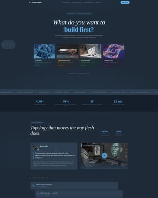 Polygonpath - Masterful 3D Modeling Landing Page Template