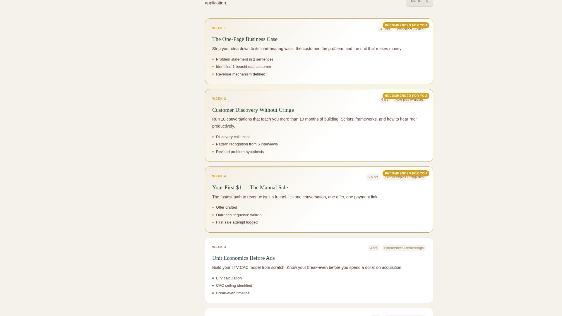 Venture - Personalized Entrepreneurship Landing Page Template