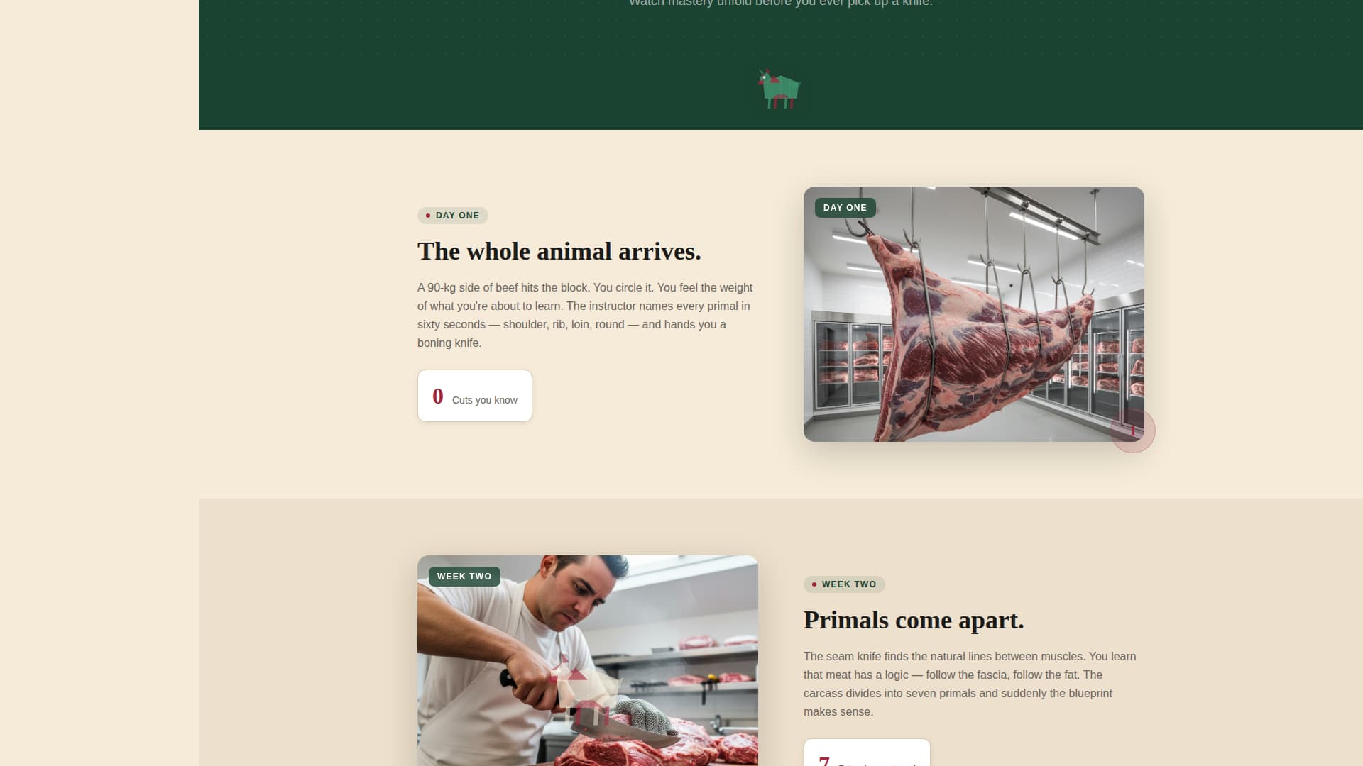 Cleave - Bold Butchery Landing Page Template