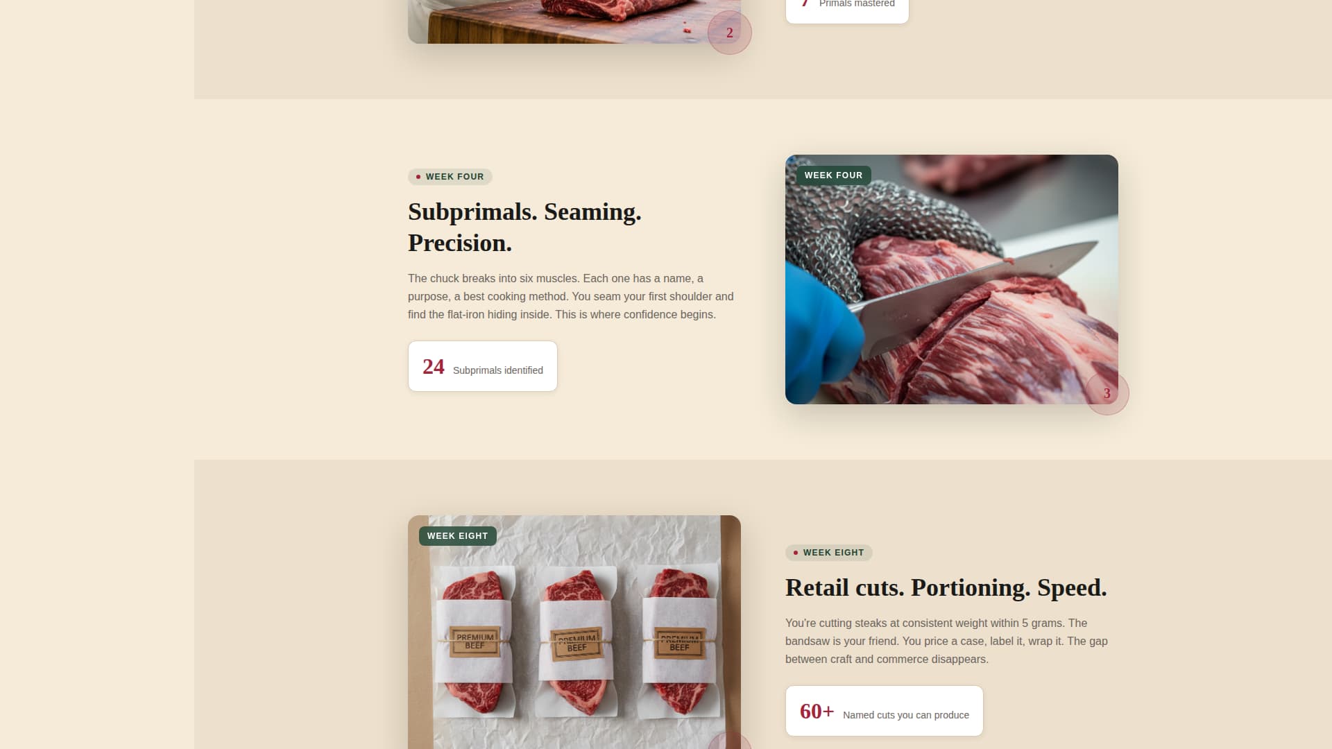 Cleave - Bold Butchery Landing Page Template